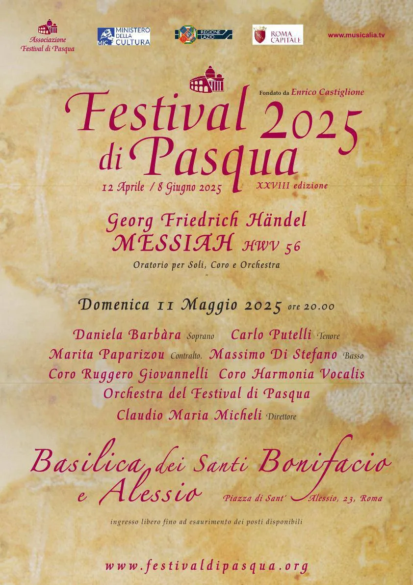 Locandina: Messiah HWV 56