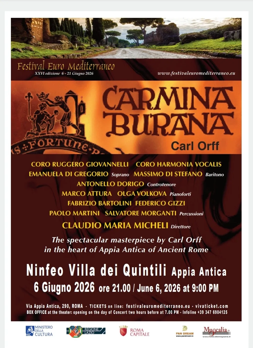 Locandina: Carmina Burana
